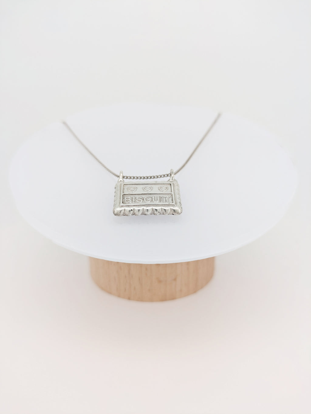 Le Collier Biscuit En Argent