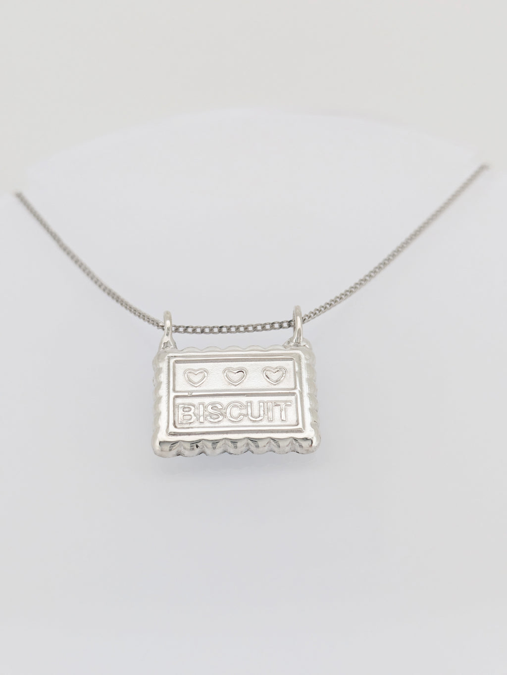 Le Collier Biscuit En Argent