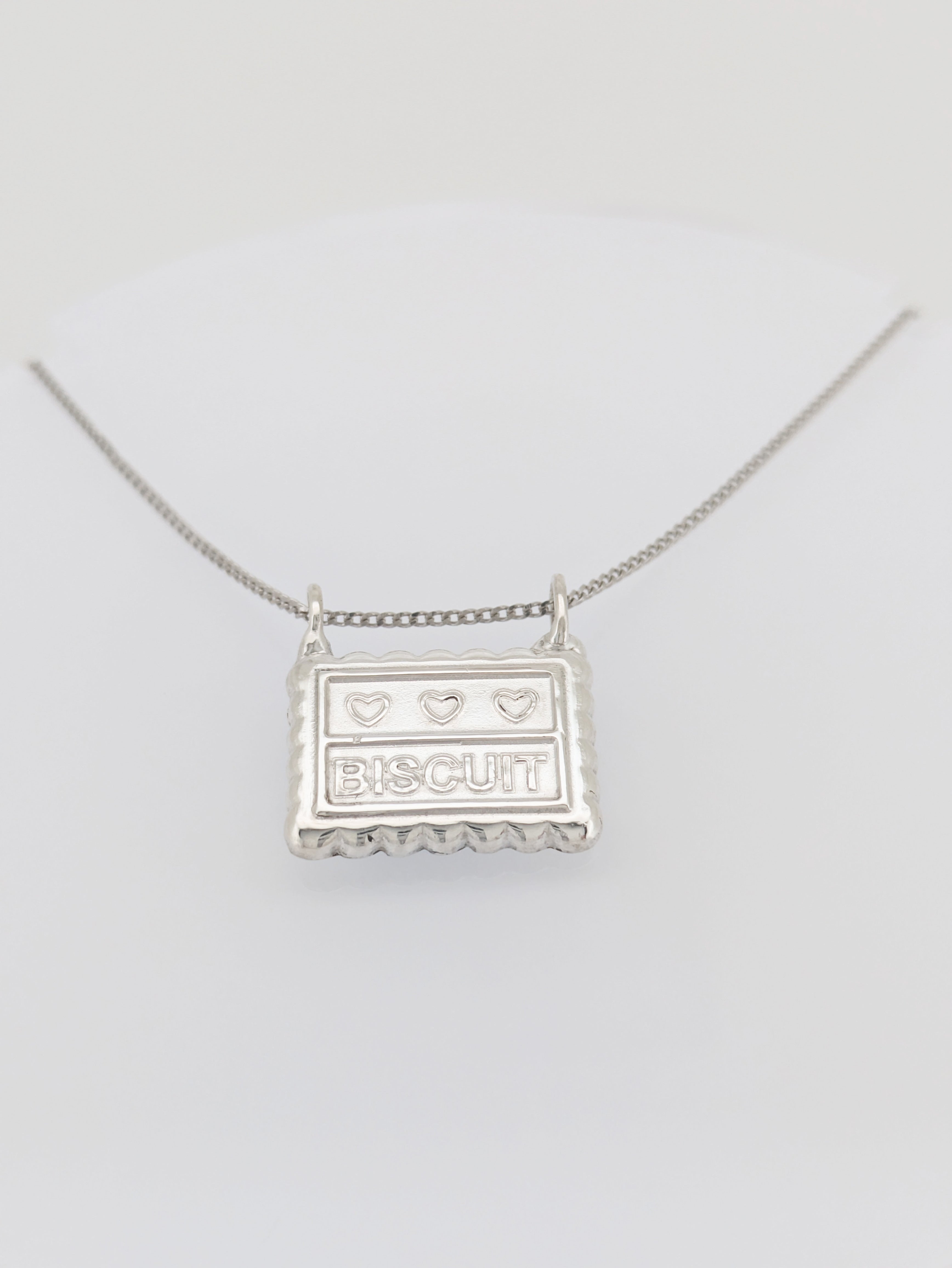 Le Collier Biscuit En Argent