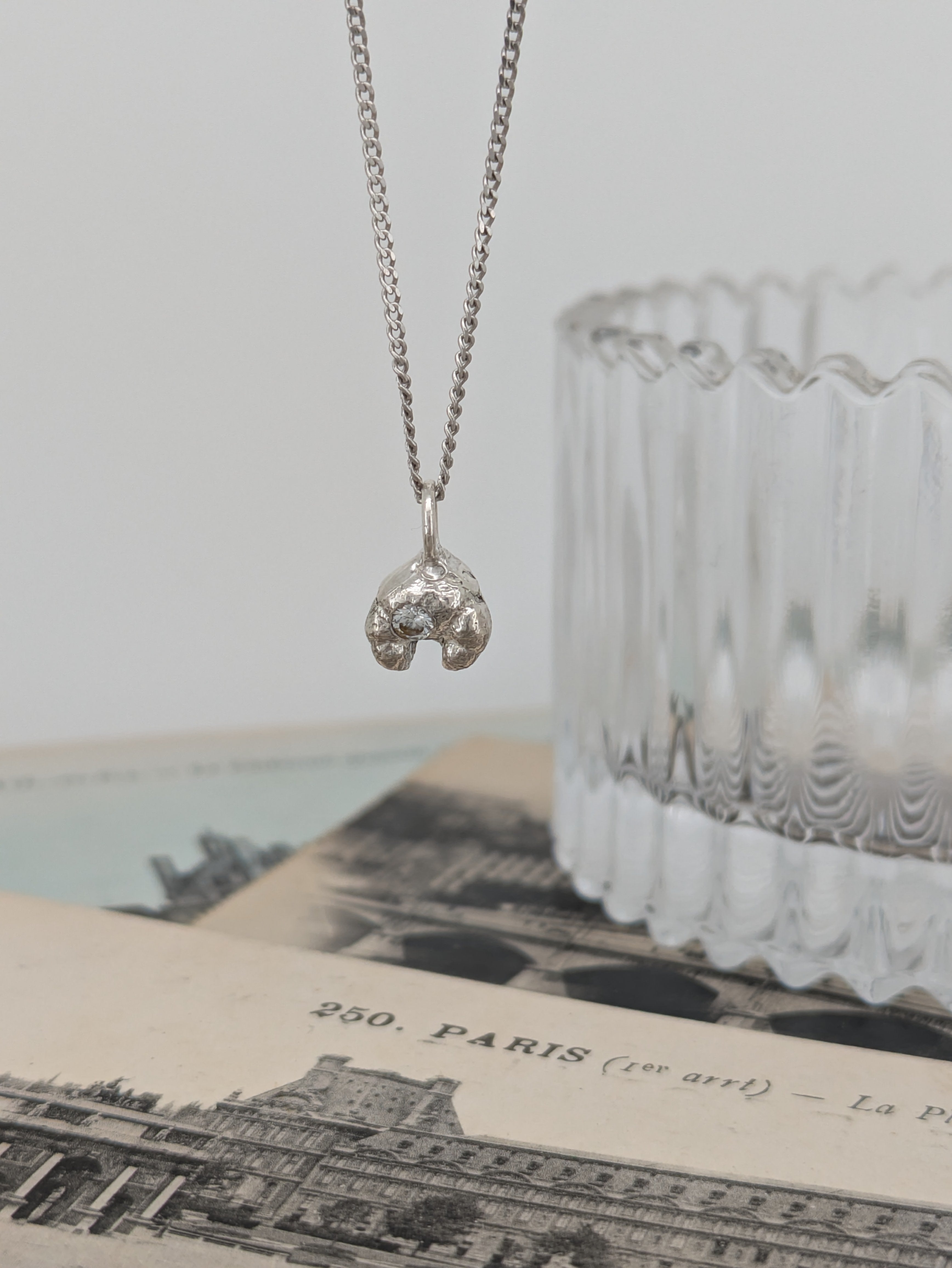 Le Collier Croissant Petite Sparkle